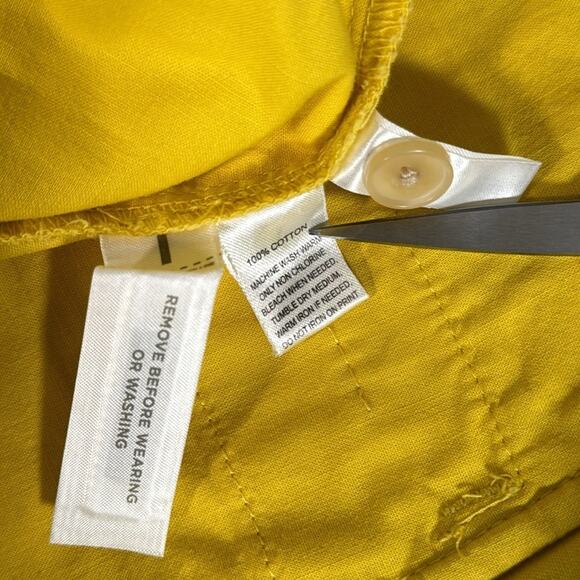 NWT Ann Taylor Loft Yellow Shorts - Size 14 - Picture 6 of 9